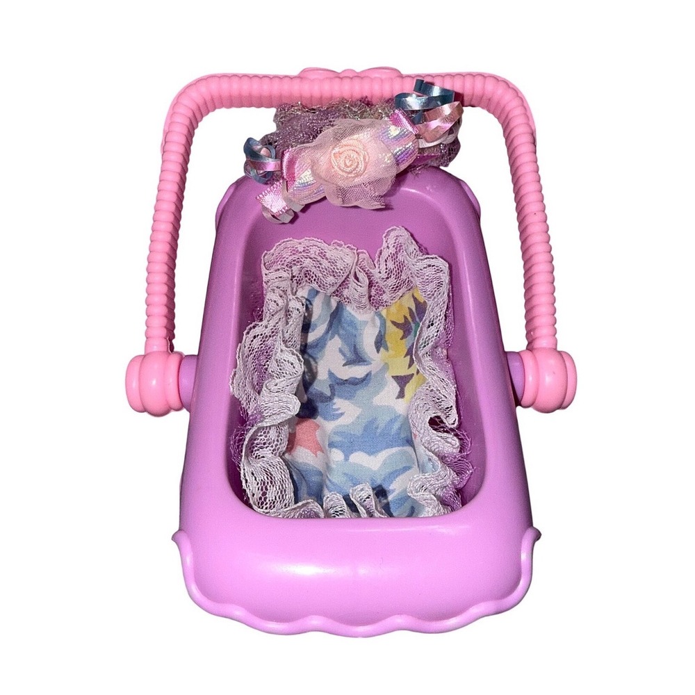 1991 Barbie Cat Honey's Carrier, Mat & Collar Mattel Vtg Replacement Accessories